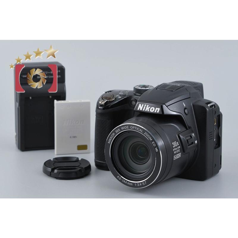 COOLPIX 【中古】Nikon ニコン P500 ブラック コンパクトデジタル 