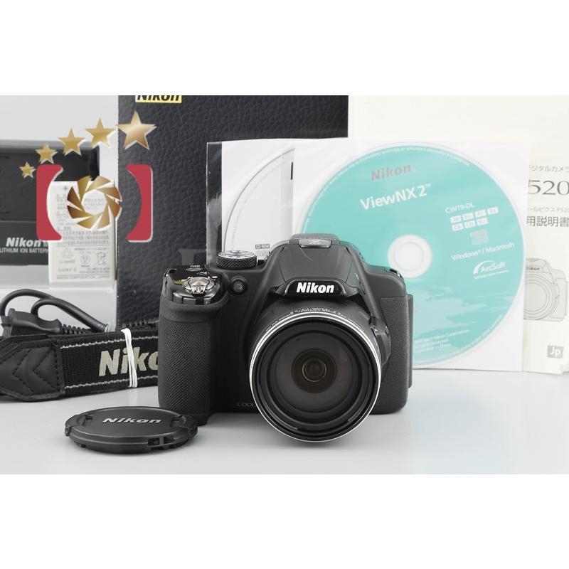 COOLPIX 【中古】Nikon ニコン P520 ブラック コンパクトデジタル