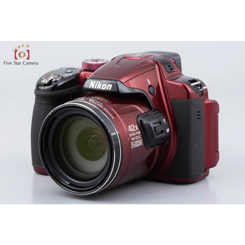 Nikon ニコン COOLPIX P520 コンパクトデジタルカメラ レッド COOLPIX 【中古】Nikon ニコン P520 レッド コンパクトデジタル