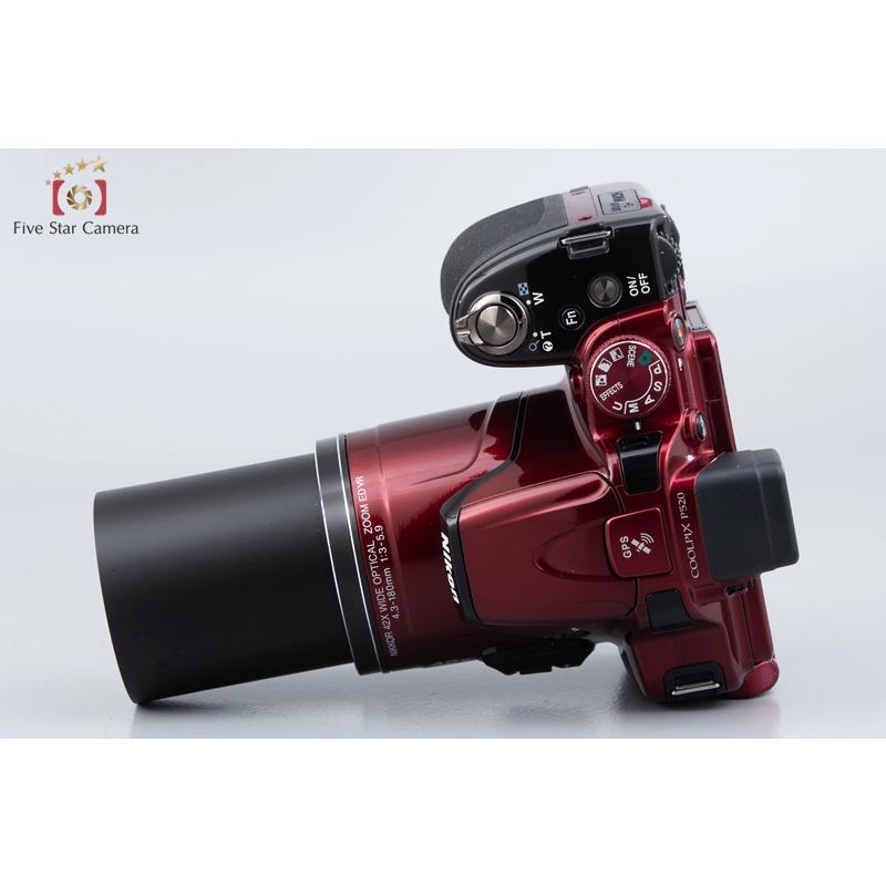 Nikon ニコン COOLPIX P520 コンパクトデジタルカメラ レッド COOLPIX 【中古】Nikon ニコン P520 レッド コンパクトデジタル