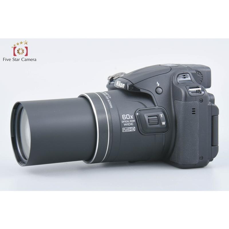 COOLPIX 【中古】Nikon ニコン P600 ブラック コンパクトデジタル 