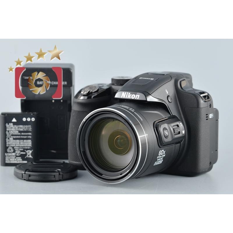 COOLPIX 【中古】Nikon ニコン P610 ブラック コンパクトデジタル 