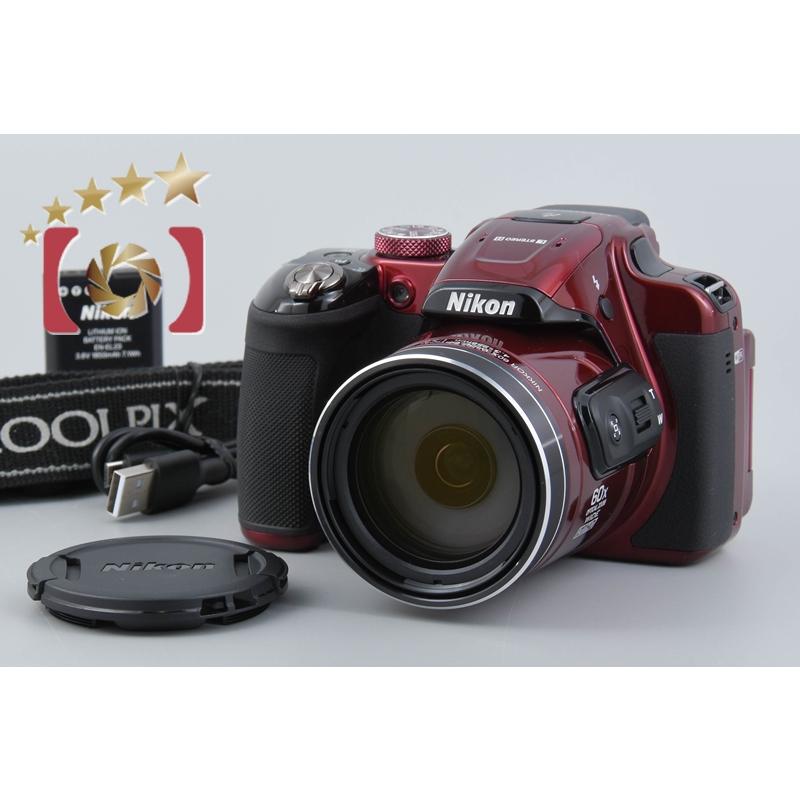 COOLPIX 【中古】Nikon ニコン P610 レッド コンパクトデジタル COOLPIX 【中古】Nikon ニコン P610 レッド コンパクトデジタル