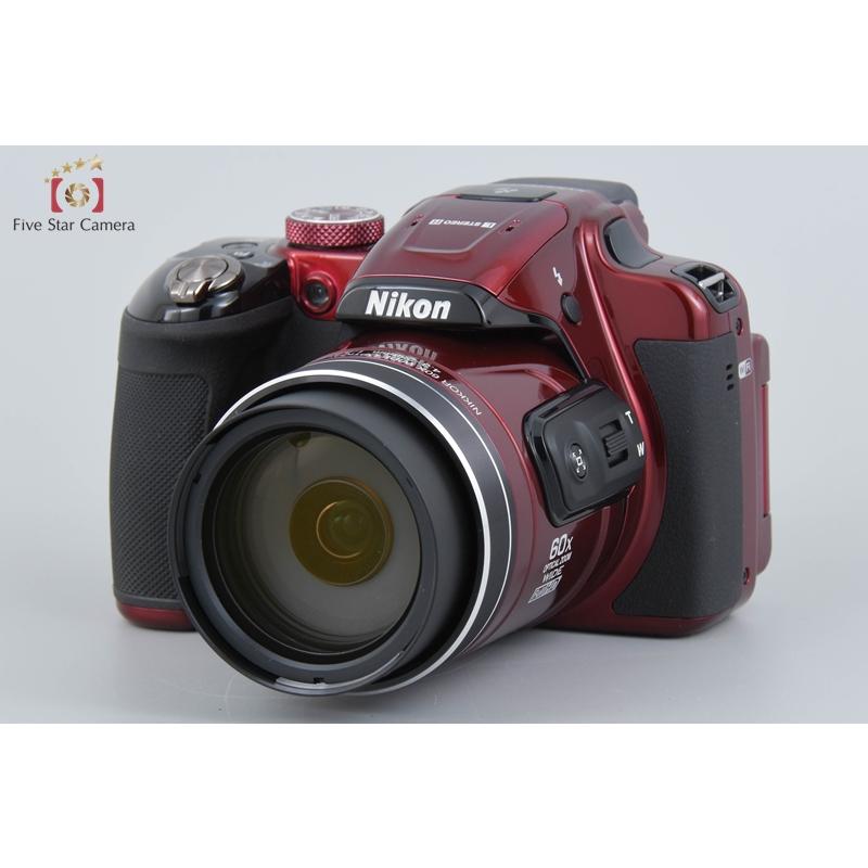 COOLPIX 【中古】Nikon ニコン P610 レッド コンパクトデジタル COOLPIX 【中古】Nikon ニコン P610 レッド コンパクトデジタル
