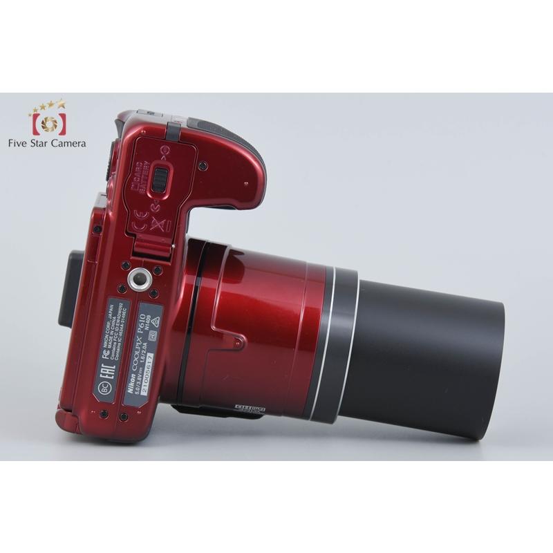 COOLPIX 【中古】Nikon ニコン P610 レッド コンパクトデジタル COOLPIX 【中古】Nikon ニコン P610 レッド コンパクトデジタル