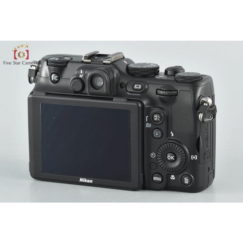 COOLPIX 【中古】Nikon ニコン P7100 ブラック コンパクトデジタル