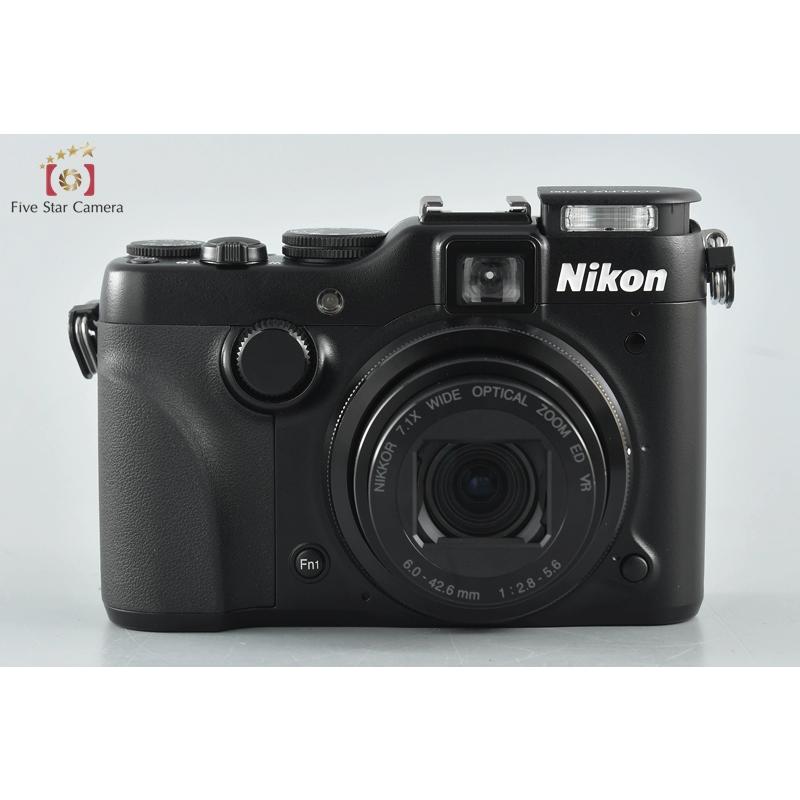 COOLPIX 【中古】Nikon ニコン P7100 ブラック コンパクトデジタル