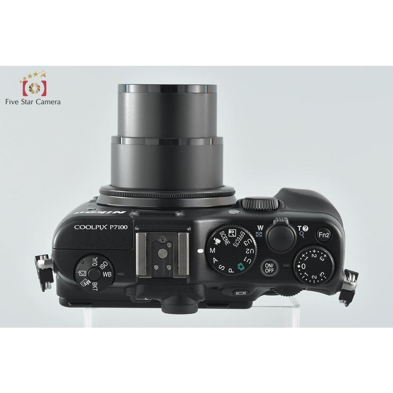 COOLPIX 【中古】Nikon ニコン P7100 ブラック コンパクトデジタル