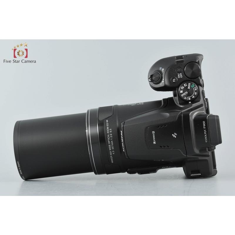 COOLPIX 【中古】Nikon ニコン P900 ブラック コンパクトデジタル