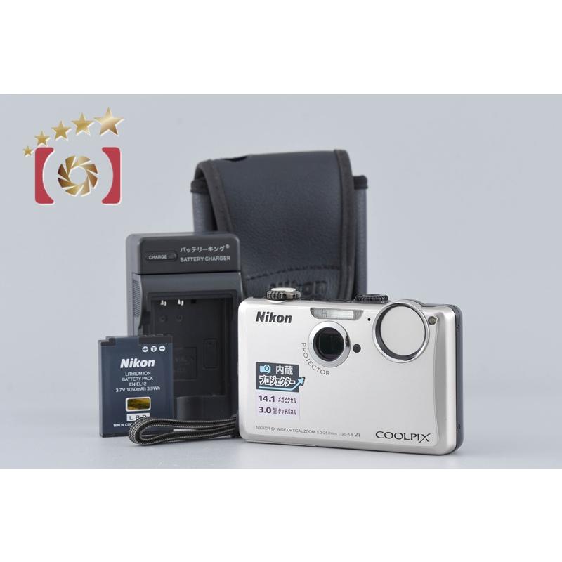 COOLPIX 【中古】Nikon ニコン S1100 pj シルバー コンパクトデジタル