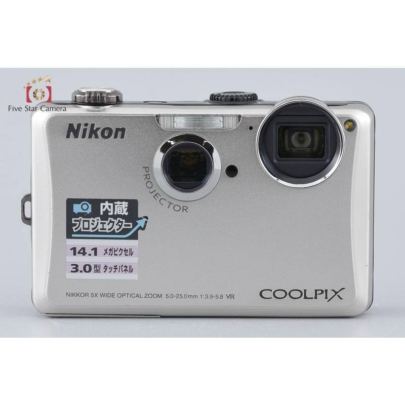 COOLPIX 【中古】Nikon ニコン S1100 pj シルバー コンパクト