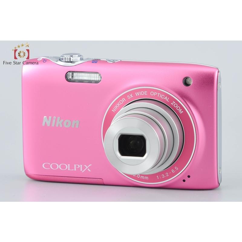 【美品/希少品】Nikon COOLPIX S3100 ピンク 動作品 Nikon COOLPIX S3100 14.0 MP Digital Camera Fresh Pink Japan