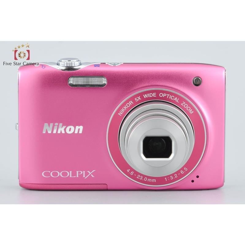 (未使用･未開封品)　NikonデジタルカメラCOOLPIX S3100 フレッシュピンク S3100PK tu1jdyt Nikon COOLPIX S3100 14.0 MP Digital Camera Fresh Pink Japan