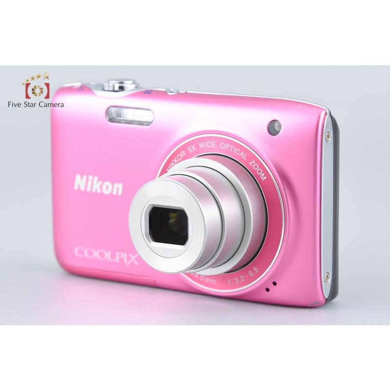 COOLPIX 【中古】Nikon ニコン S3100 フレッシュピンク コンパクト
