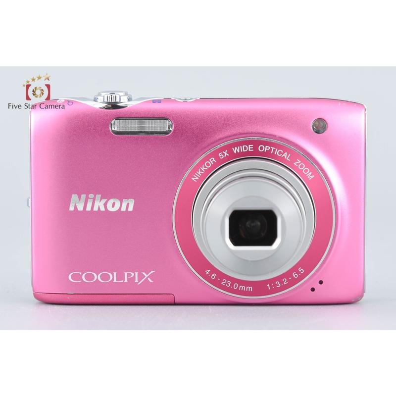 COOLPIX 【中古】Nikon ニコン S3100 フレッシュピンク コンパクト