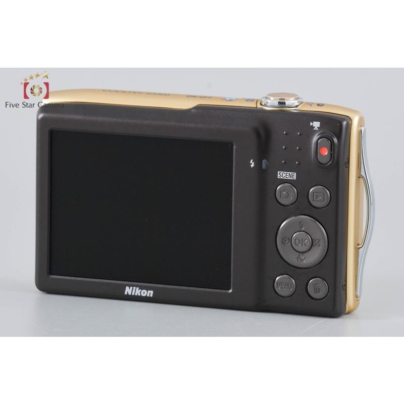 COOLPIX 【中古】Nikon ニコン S3300 スイートゴールド