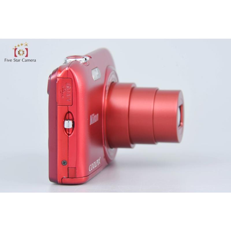 COOLPIX 【中古】Nikon ニコン S3500 ラズベリーレッド