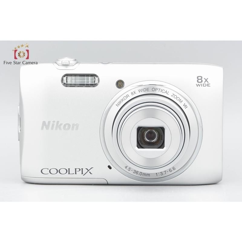 ニコン Nikon COOLPIX S3600 クリスタルシルバー 81XpzO0z0WL.jpg_BO30,255,255,