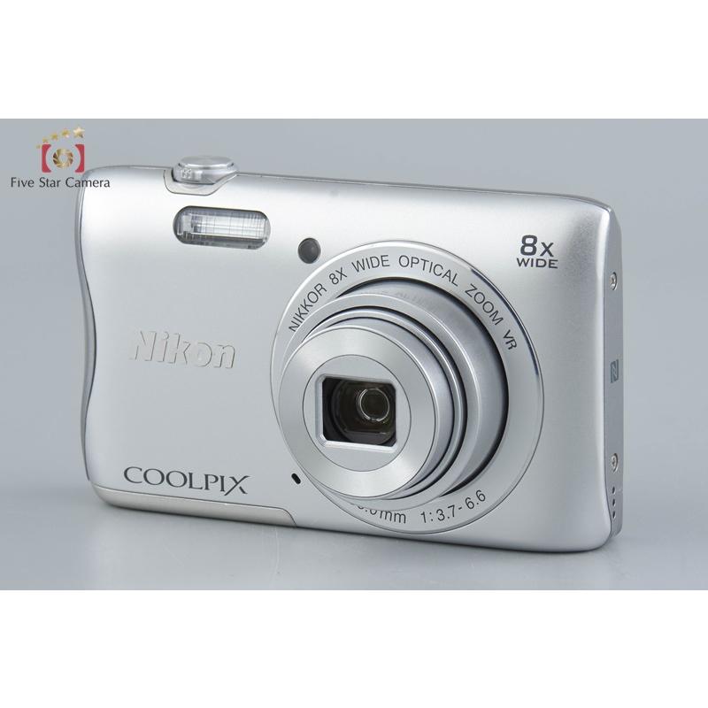 COOLPIX 【中古】Nikon ニコン S3700 シルバー コンパクト COOLPIX 【中古】Nikon ニコン S3700 シルバー コンパクト