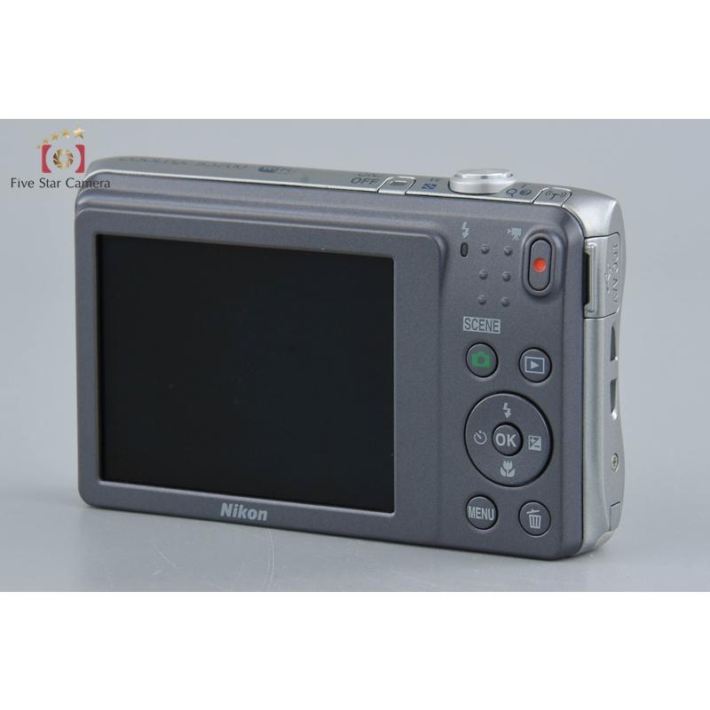 COOLPIX 【中古】Nikon ニコン S3700 シルバー コンパクト COOLPIX 【中古】Nikon ニコン S3700 シルバー コンパクト