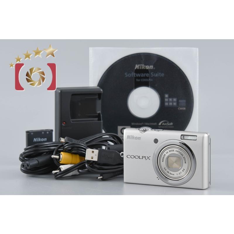 COOLPIX 【中古】Nikon ニコン S570 シルバー コンパクト