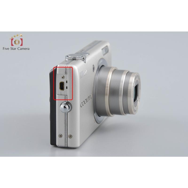 COOLPIX 【中古】Nikon ニコン S570 シルバー コンパクト