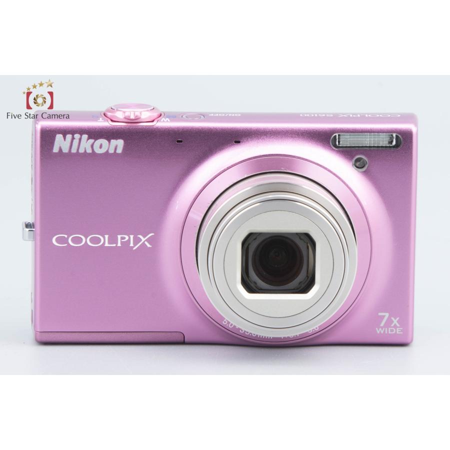 COOLPIX 【中古】Nikon ニコン S6100 グロスピンク コンパクト COOLPIX 【中古】Nikon ニコン S6100 グロスピンク コンパクト