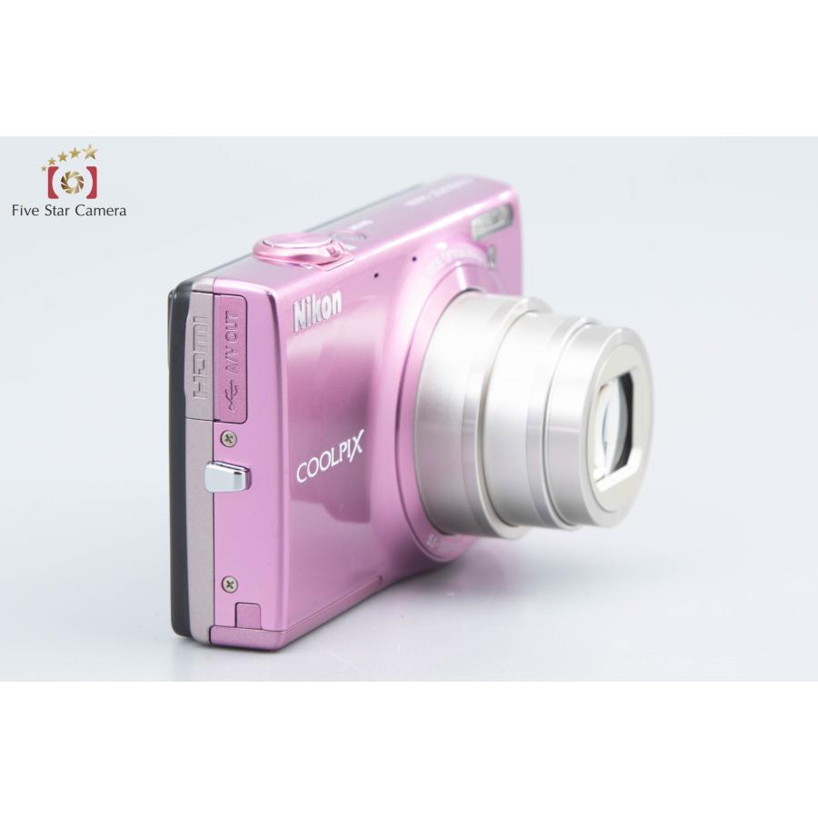 COOLPIX 【中古】Nikon ニコン S6100 グロスピンク コンパクト COOLPIX 【中古】Nikon ニコン S6100 グロスピンク コンパクト