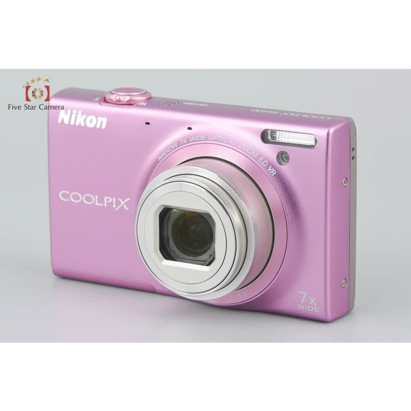 COOLPIX 【中古】Nikon ニコン S6100 グロスピンク コンパクト COOLPIX 【中古】Nikon ニコン S6100 グロスピンク コンパクト