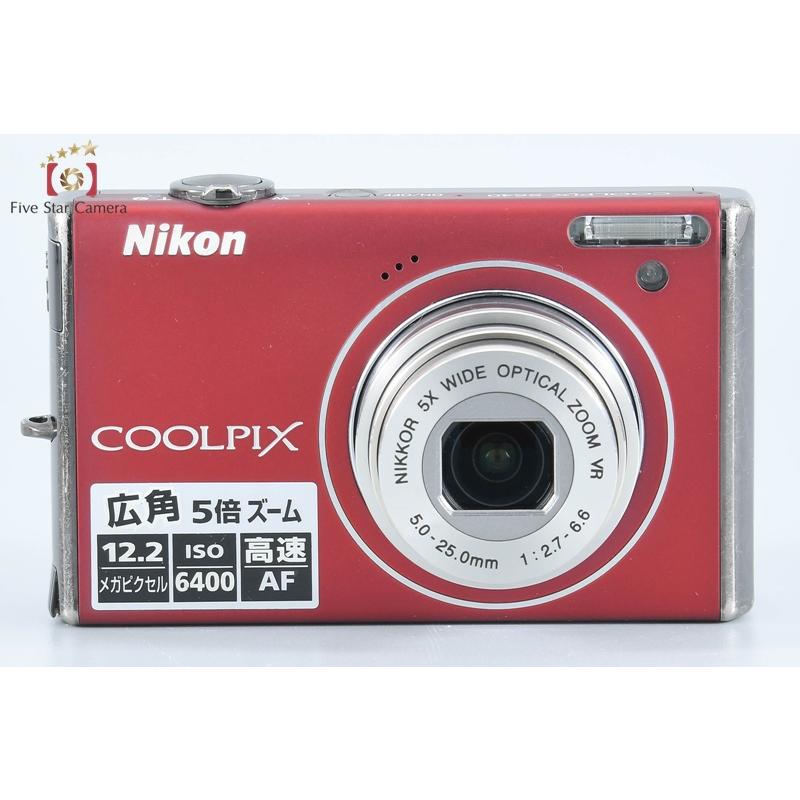 ニコン Nikon COOLPIX S640 レッド コンパクトデジタルカメラ COOLPIX 【中古】Nikon ニコン S640 プライムレッド コンパクト