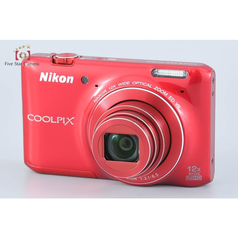 Nikon COOLPIX S6400 レッド デジタルカメラ Amazon.com : Nikon COOLPIX S6400 16 MP Digital Camera with