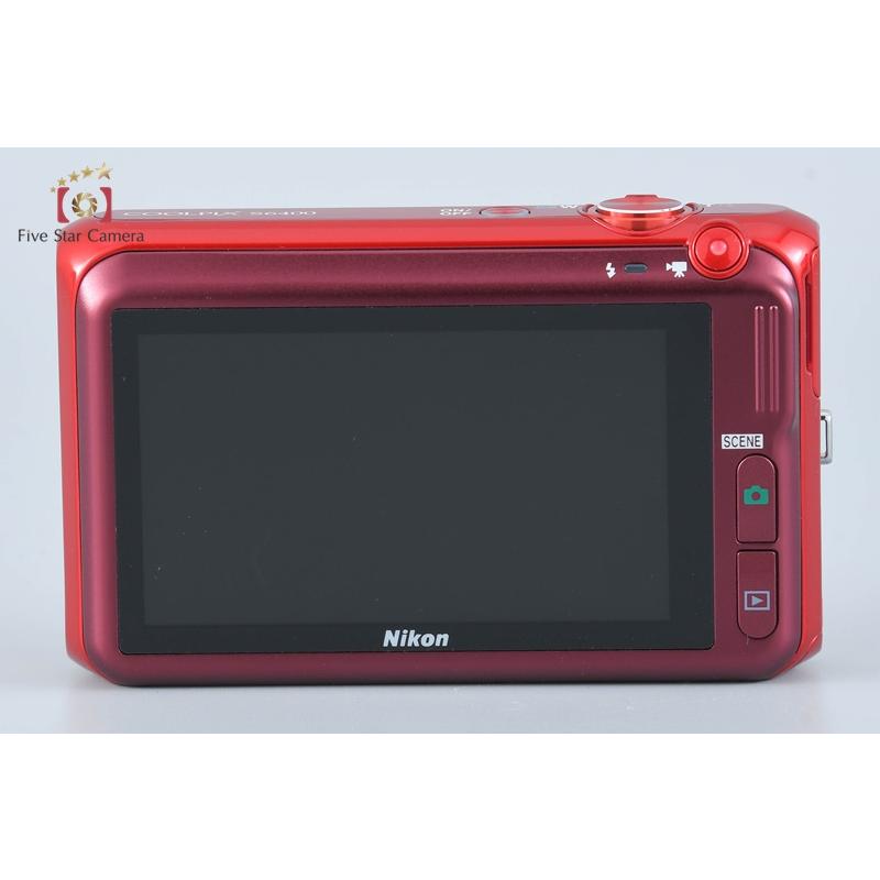 【美品】Nikon　COOLPIX　S6400 デジカメ　レッド Amazon | Nikon デジタルカメラ COOLPIX S6400 タッチパネル液晶