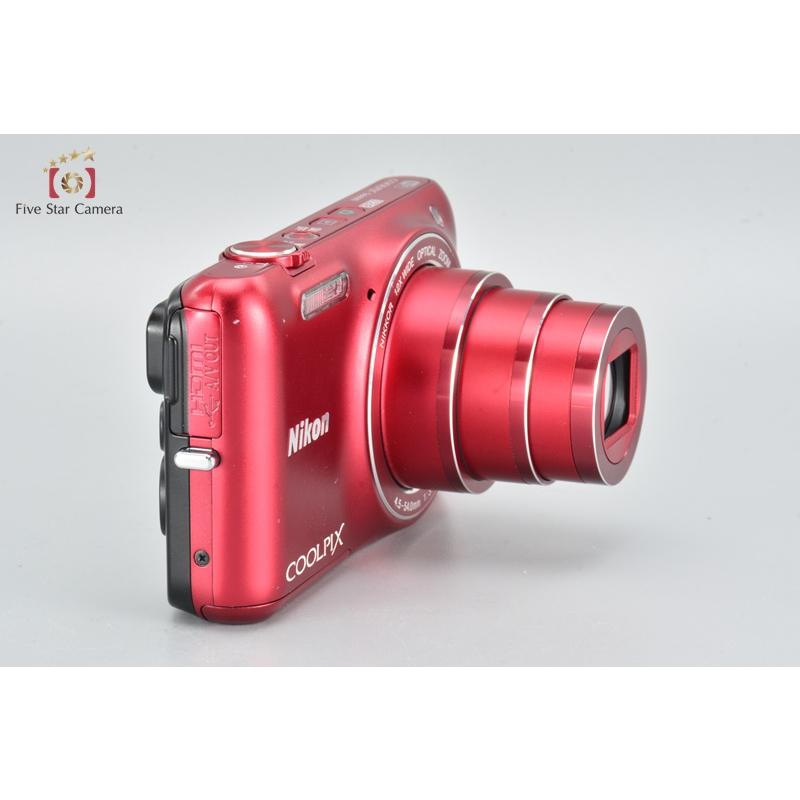 【美品】Nikon COOLPIX S6600 レッド 美品】Nikon COOLPIX S6600 レッド Nikon COOLPIX s6600 Red