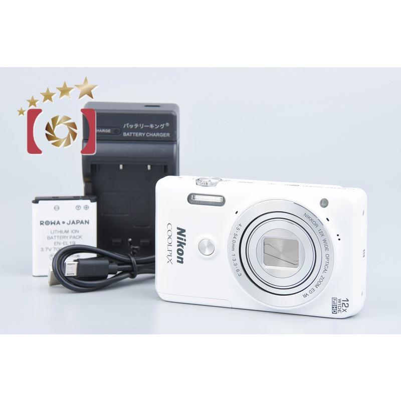COOLPIX 【中古】Nikon ニコン S6900 ナチュラルホワイト COOLPIX 【中古】Nikon ニコン S6900 ナチュラルホワイト