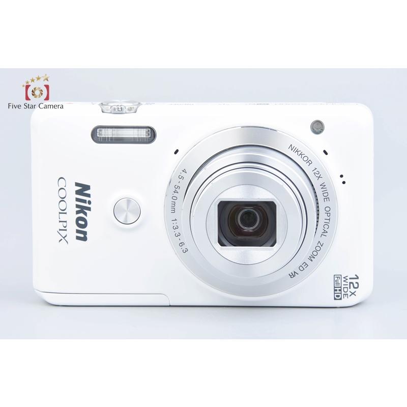 COOLPIX 【中古】Nikon ニコン S6900 ナチュラルホワイト COOLPIX 【中古】Nikon ニコン S6900 ナチュラルホワイト