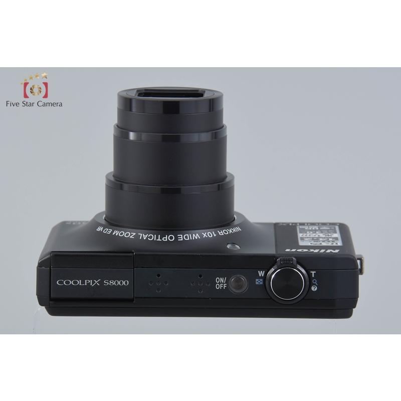 COOLPIX 【中古】Nikon ニコン S8000 ノーブルブラック コンパクト 