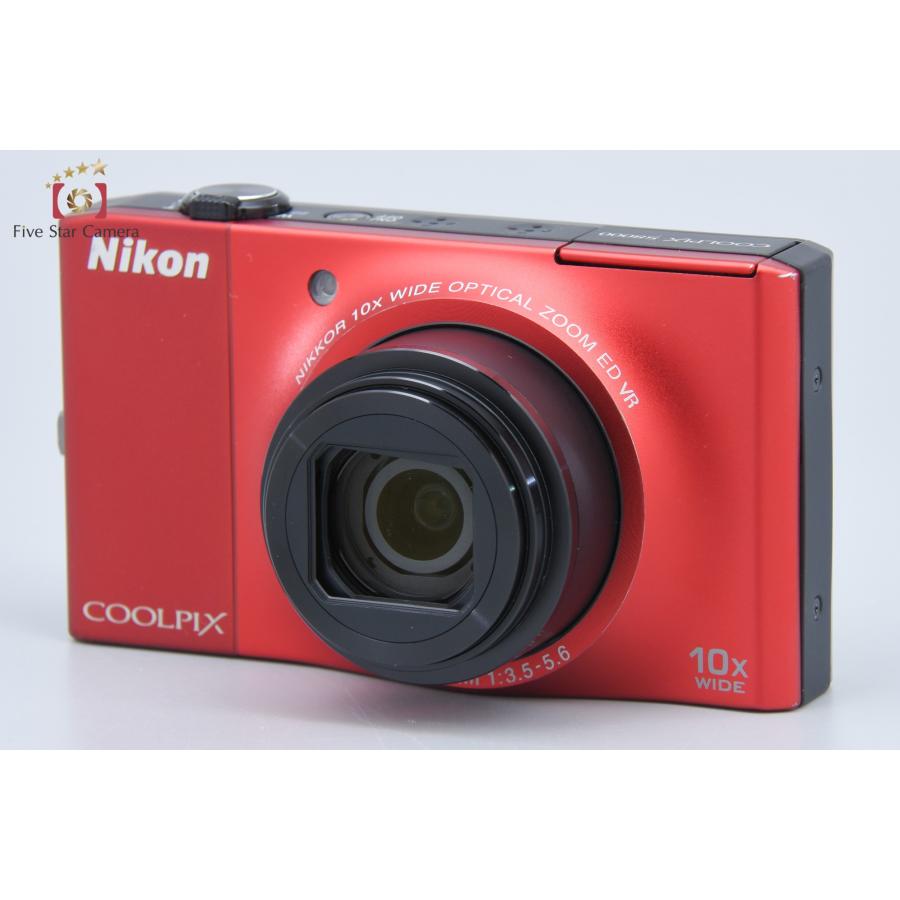 Nikon ニコン COOLPIX クールピックス S8000 レッド カメラ Amazon.com : Nikon Coolpix S8000 14.2 MP Digital Camera with