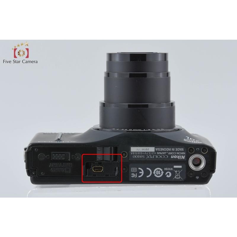 COOLPIX 【中古】Nikon ニコン S8100 ノーブルブラック