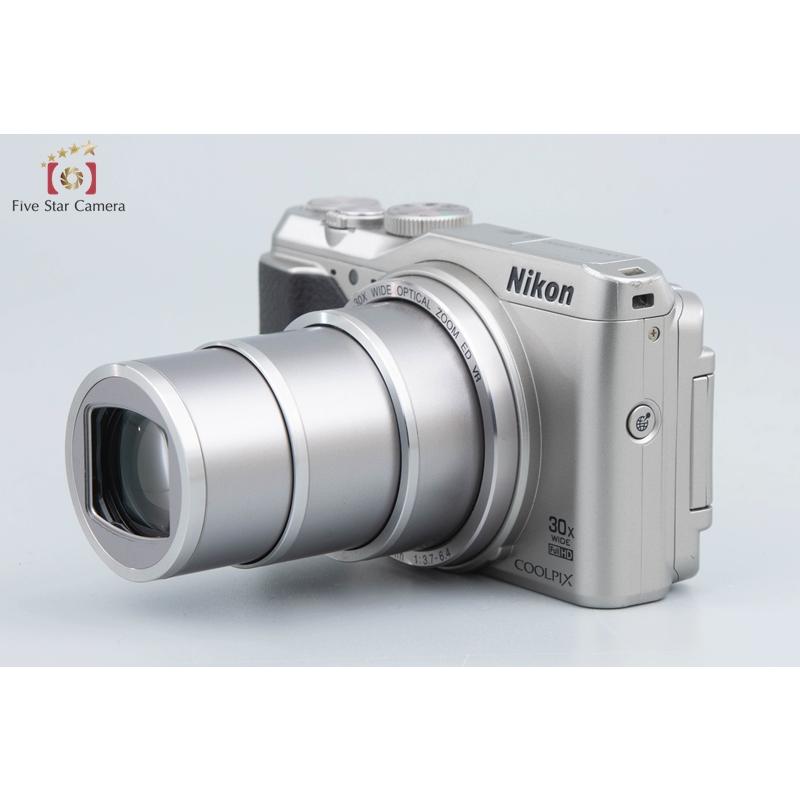 COOLPIX 【中古】Nikon ニコン S9900 シルバー コンパクト COOLPIX 【中古】Nikon ニコン S9900 シルバー コンパクト