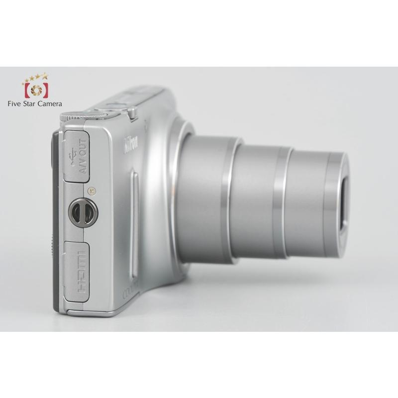 【動作確認済み】Nikon ニコン COOLPIX S9400 シルバー COOLPIX 【中古】Nikon ニコン S9400 シルバー コンパクト