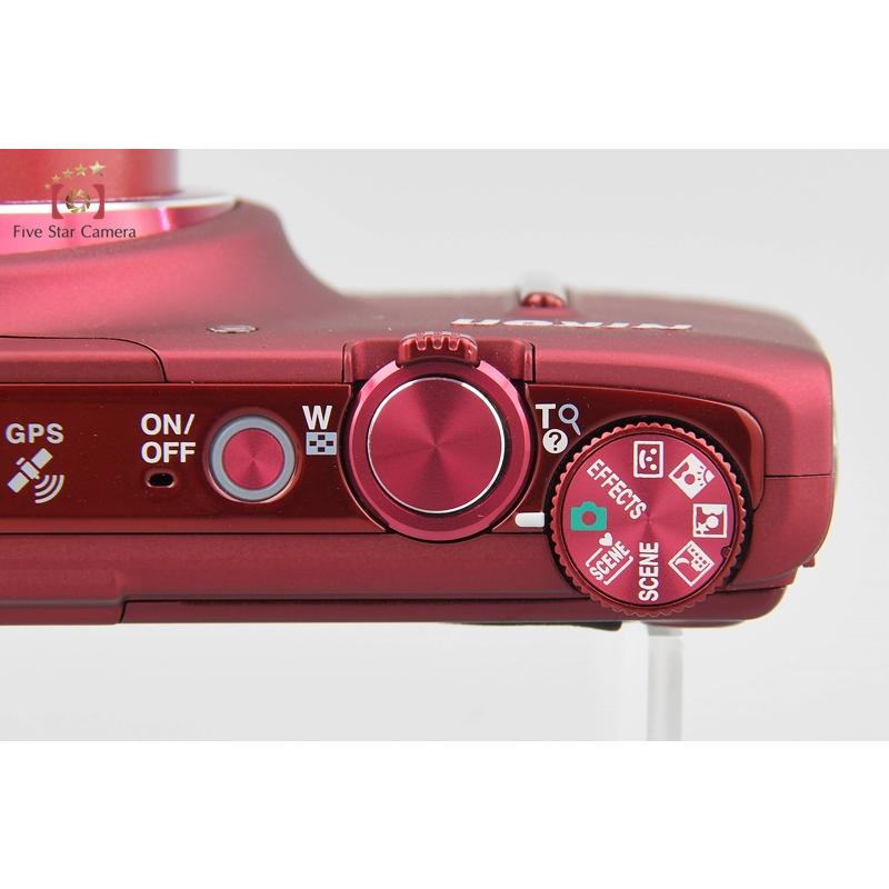 COOLPIX 【中古】Nikon ニコン S9500 レッド コンパクトデジタル COOLPIX 【中古】Nikon ニコン S9500 レッド コンパクトデジタル