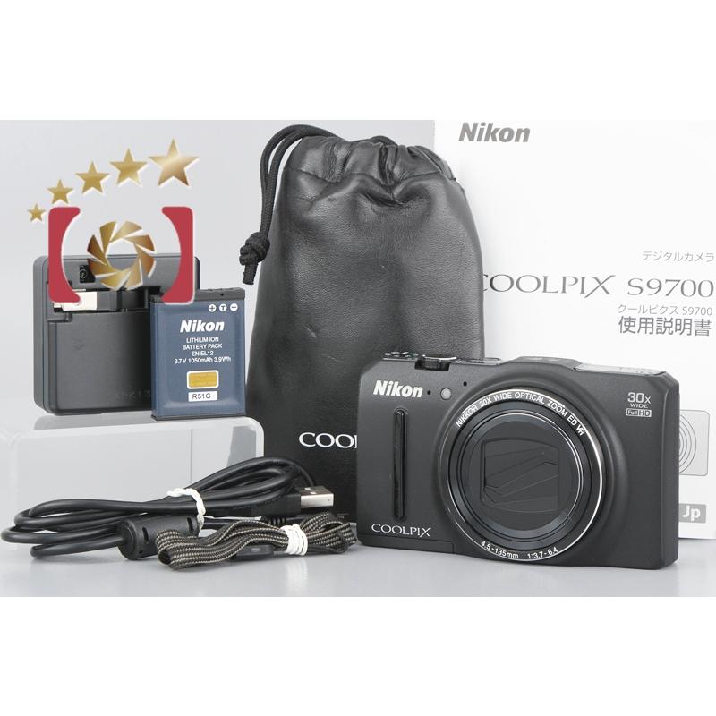 COOLPIX 【中古】Nikon ニコン S9700 プレシャスブラック COOLPIX 【中古】Nikon ニコン S9700 プレシャスブラック