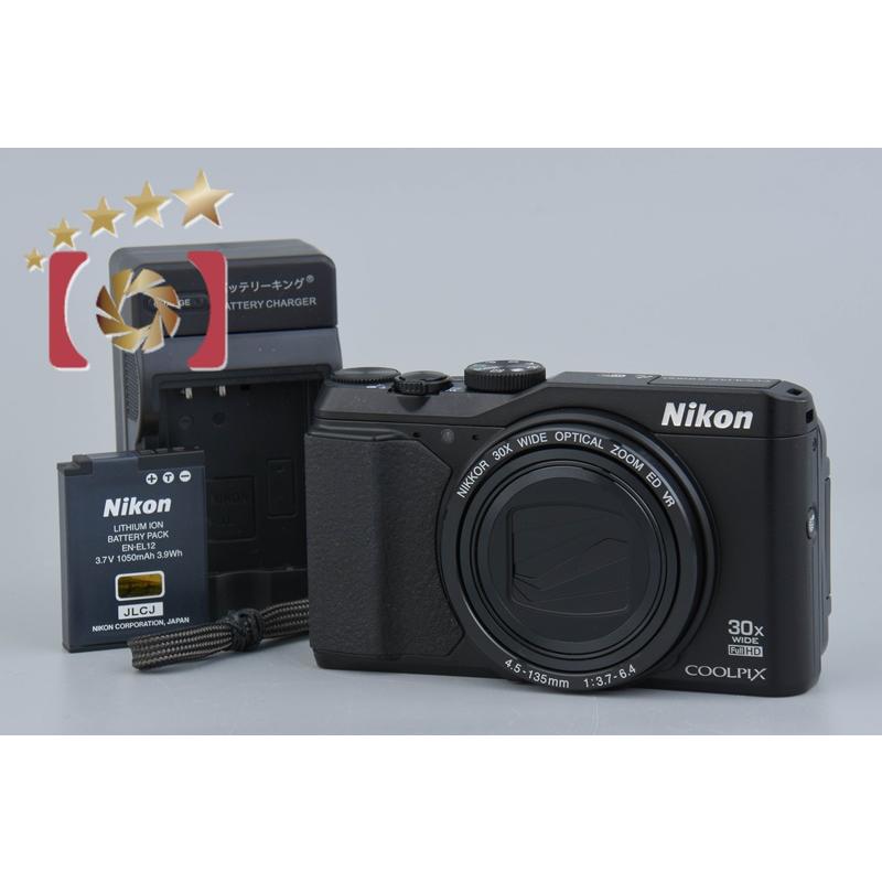 COOLPIX 【中古】Nikon ニコン S9900 ブラック コンパクト COOLPIX 【中古】Nikon ニコン S9900 ブラック コンパクト