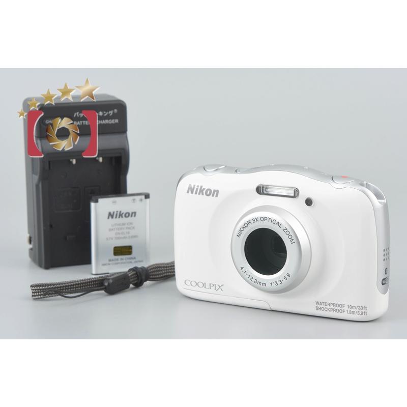 COOLPIX 【中古】Nikon ニコン W150 ホワイト コンパクト COOLPIX 【中古】Nikon ニコン W150 ホワイト コンパクト
