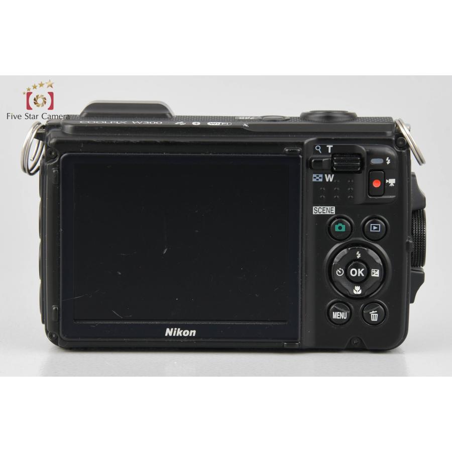 COOLPIX 【中古】Nikon ニコン W300 ブラック コンパクト COOLPIX 【中古】Nikon ニコン W300 ブラック コンパクト
