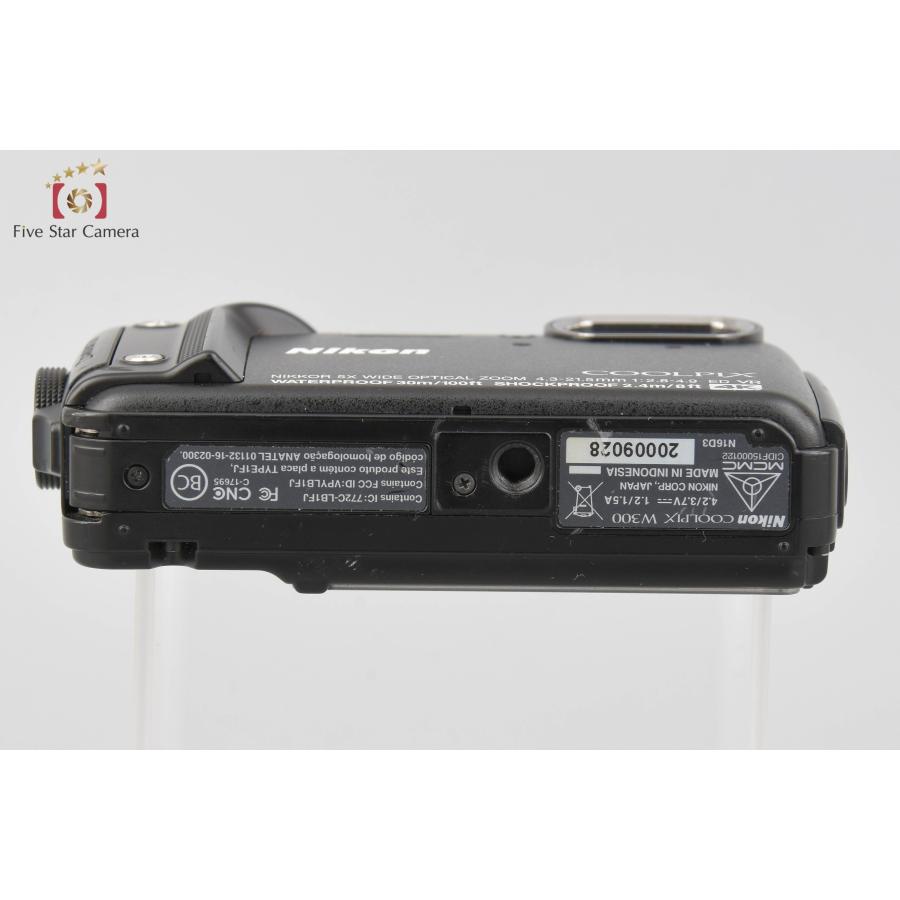 COOLPIX 【中古】Nikon ニコン W300 ブラック コンパクト COOLPIX 【中古】Nikon ニコン W300 ブラック コンパクト