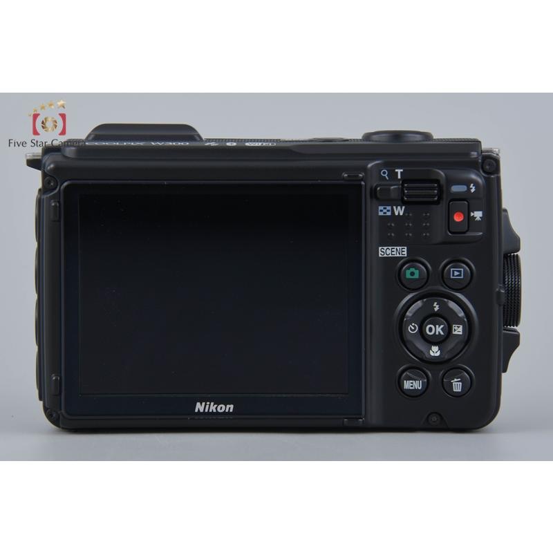 COOLPIX 【中古】Nikon ニコン W300 ブラック コンパクト COOLPIX 【中古】Nikon ニコン W300 ブラック コンパクト
