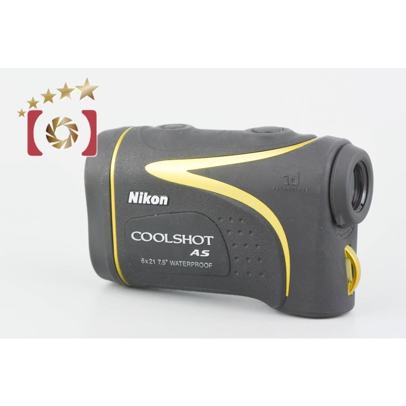 【中古】Nikon ニコン COOLSHOT AS イエロー 携帯用レーザー距離計 ニコン（Nikon） 【中古】Nikon COOLSHOT AS イエロー 携帯用レーザー