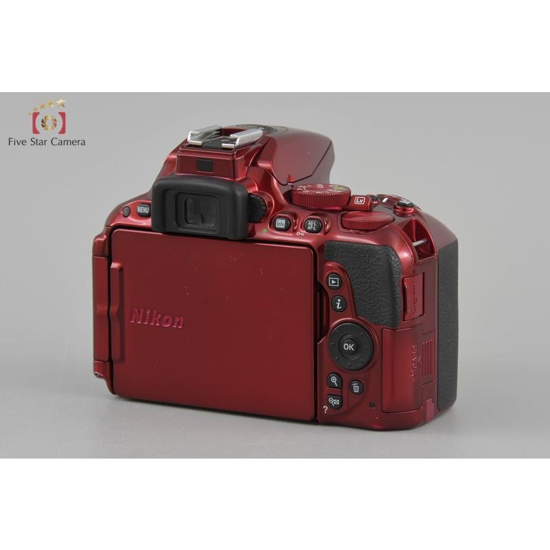 ニコン（Nikon） 【中古】Nikon D5500 レッド デジタル一眼レフカメラ