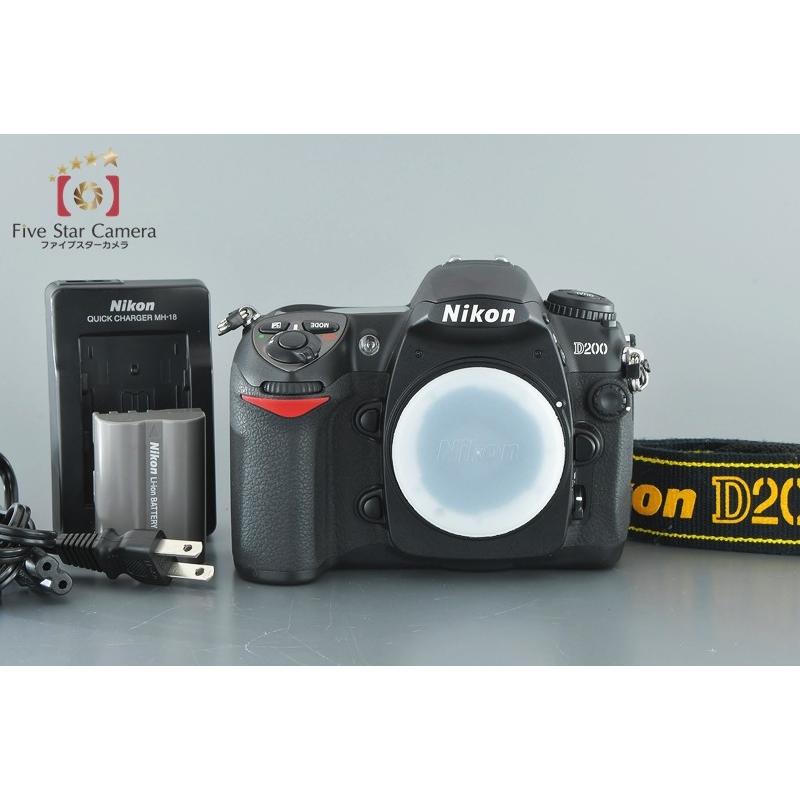 【中古】Nikon ニコン D200 デジタル一眼レフカメラ :nikon-d200-body-0907-:中古カメラのファイブスターカメラ